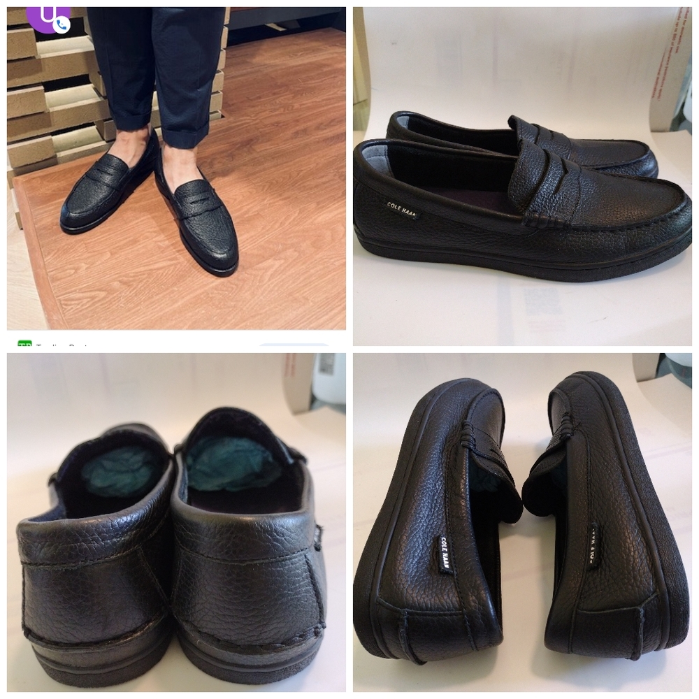 COLE HAAN SLIP ON MENS SHOES SZ 9M